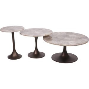 Solis Smokey Quartz Side Table - Image 10