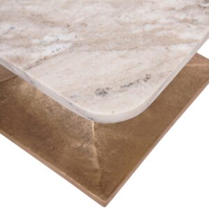 Moretti Marble Side Table 55cm - Image 4