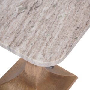 Moretti Marble Side Table 44cm - Image 5