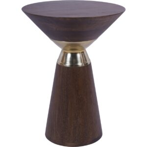 Valmont Wooden Side Table - Image 4