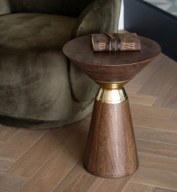 Valmont wooden side table