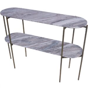 Hudson Marble Top and Base Console Table - Image 3