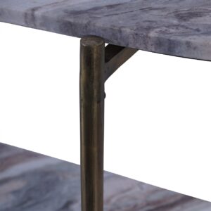 Hudson Marble Top and Base Console Table - Image 6