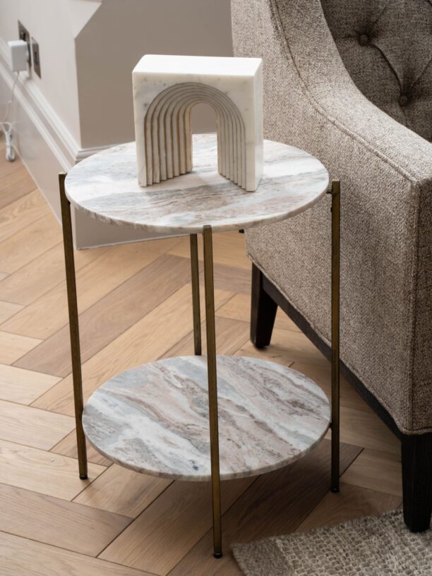 Belmont Marble Side Table