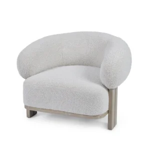 Alora Bouclé Armchair - Image 3