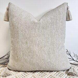 Pebble Tassel Cushion - Image 2