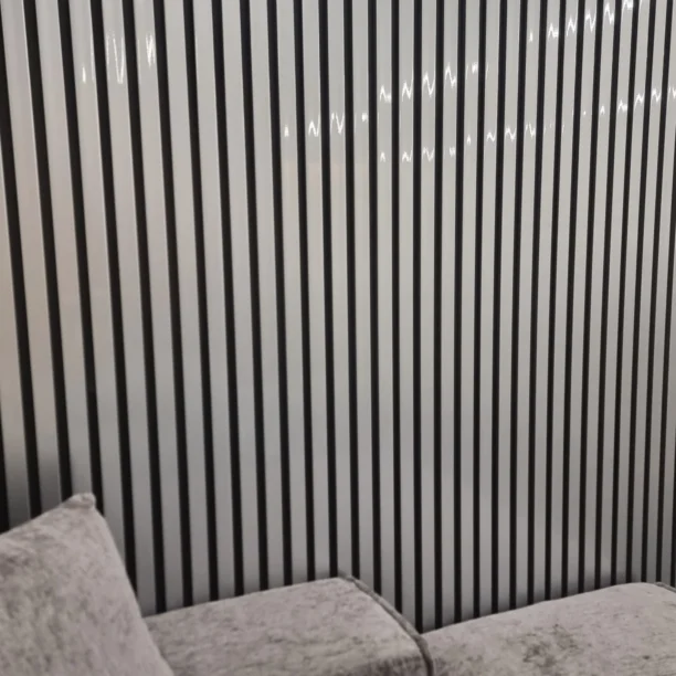 Silver / Black Wall Panels