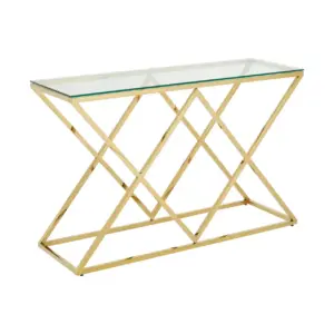 Imperial Gold Console Table